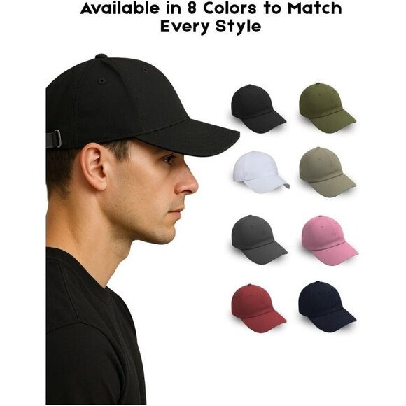 Solid Running Caps Red Baseball Sports Cap Men And Women main image 5